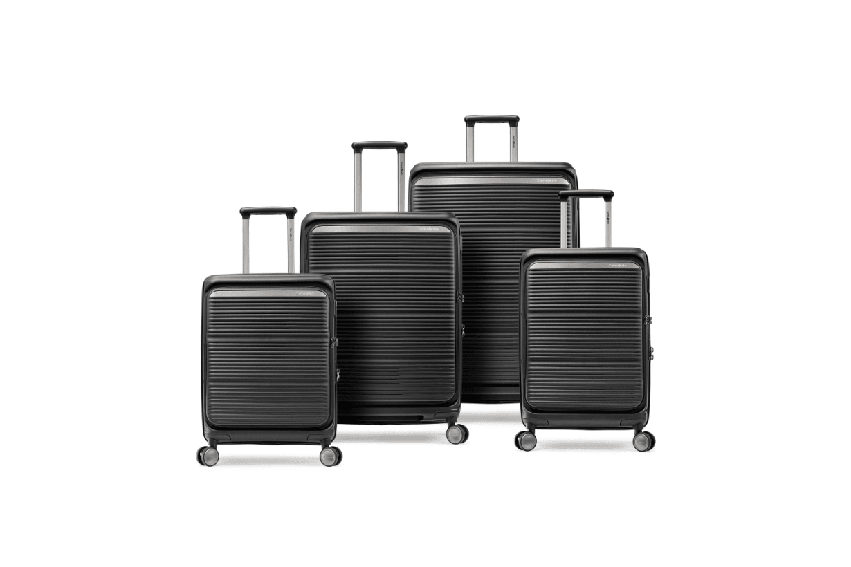 Samsonite Paralux release white suitcase