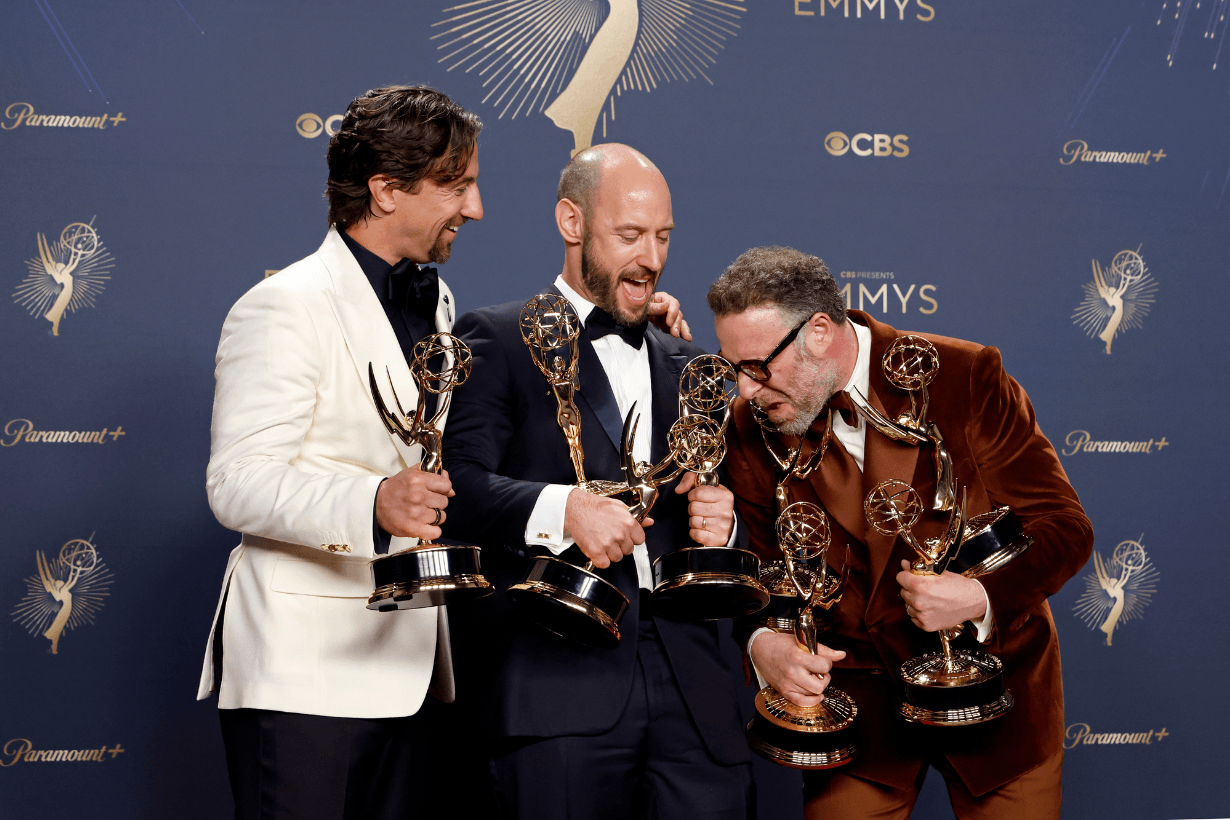 The Studio Seth Rogen Apple TV Emmy Awards 2025