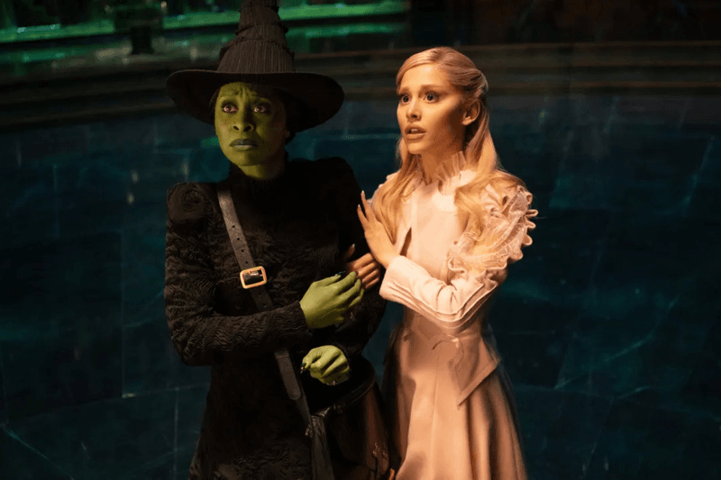 Wicked For Good Ariana Grande Cynthia Erivo Movie trailer