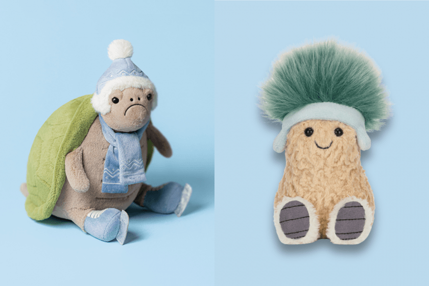 2025 Jellycat 聖誕節新品登場:松樹兔子、雪花水晶球、滑冰烏龜...全都可愛到發瘋!