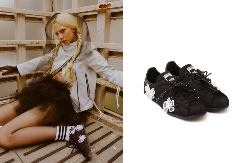 Atmos Pink x Adidas 蕾絲＋白色小花細節，讓女生難以抗拒！