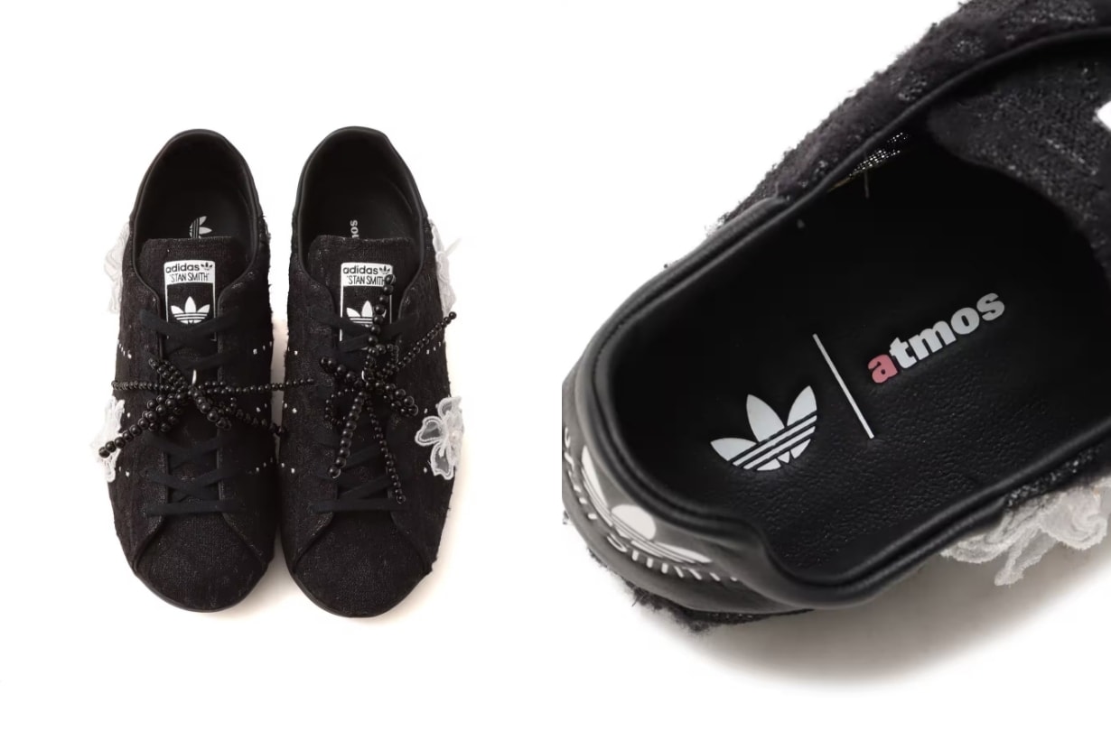 Atmos Pink x Adidas 蕾絲＋白色小花細節，讓女生難以抗拒！
