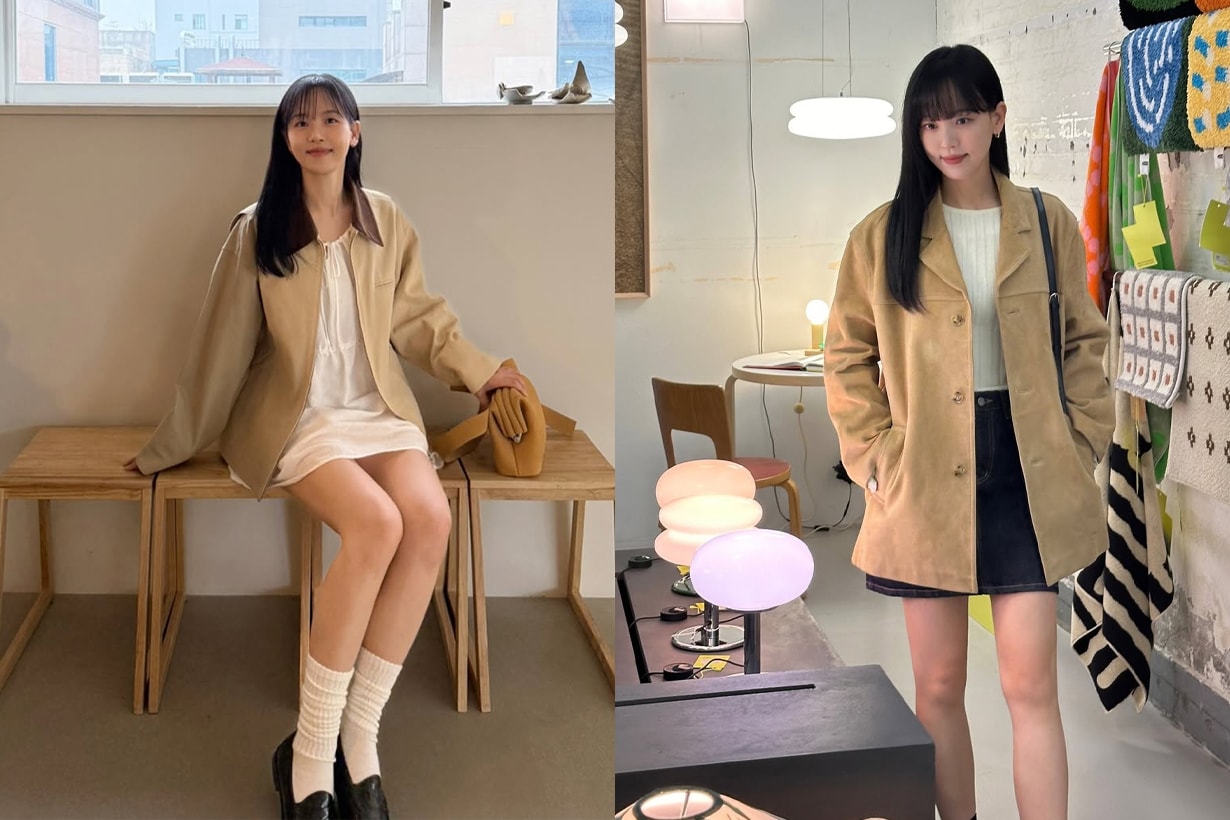 在作品中總是飾演絕世美人的姜漢娜,私下是個甜姐兒:為你示範最減齡「韓風穿搭」
