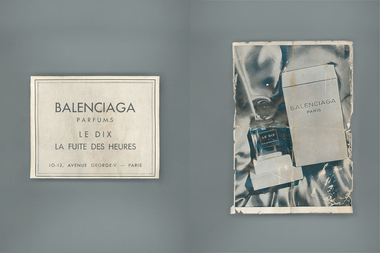 balenciaga Le Dix parfum perfume release Cristóbal legend