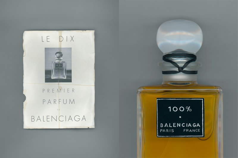 Balenciaga 踏入美妝界第一步，完美復刻了 1947 年首款香水 Le Dix！
