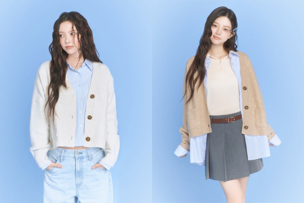 UNIQLO ILLIT Soufflé Yarn endorse announce kpop idol