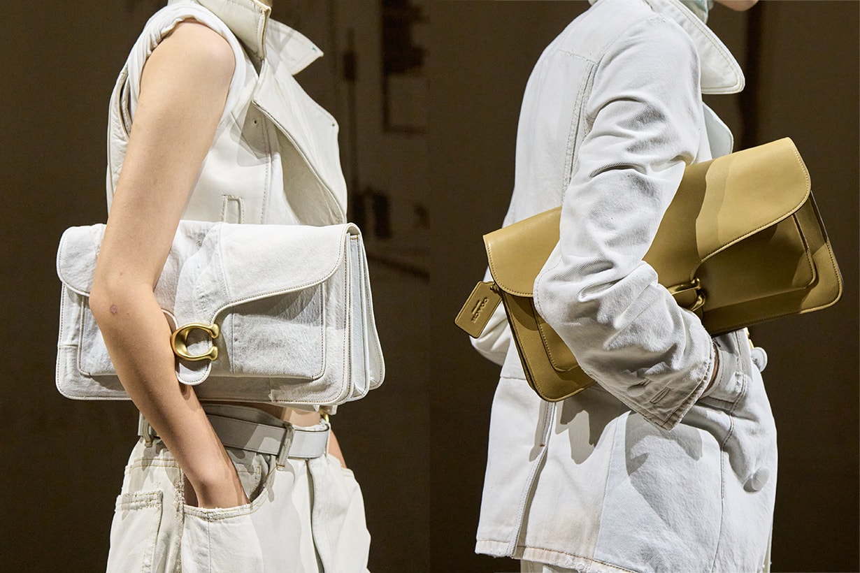 coach 2026 spring runway hightlight bag detail kisslock