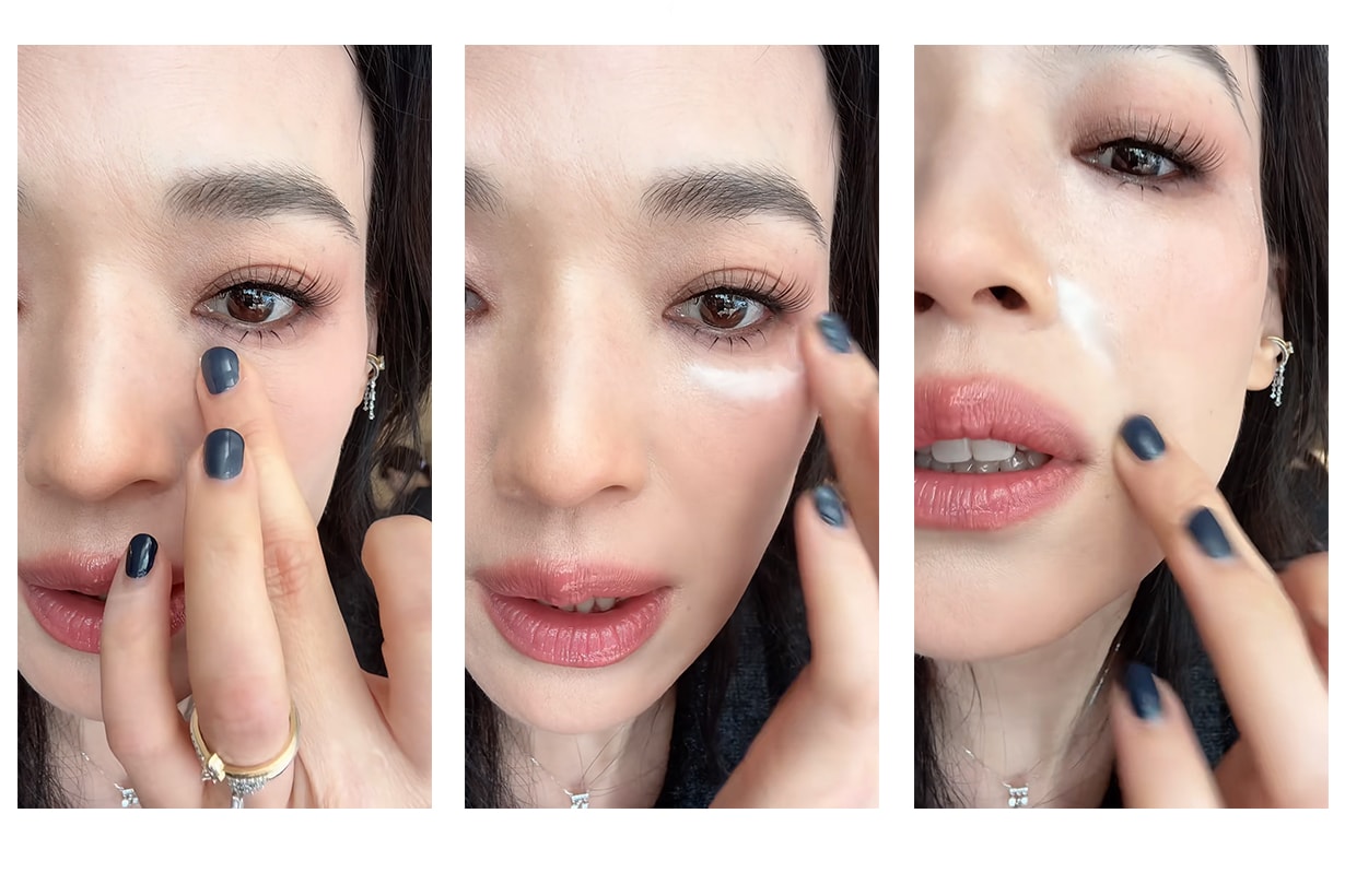 shu qi makup eye cream touch up tips how to beauty
