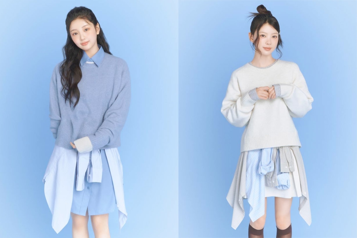 UNIQLO ILLIT Soufflé Yarn endorse announce kpop idol