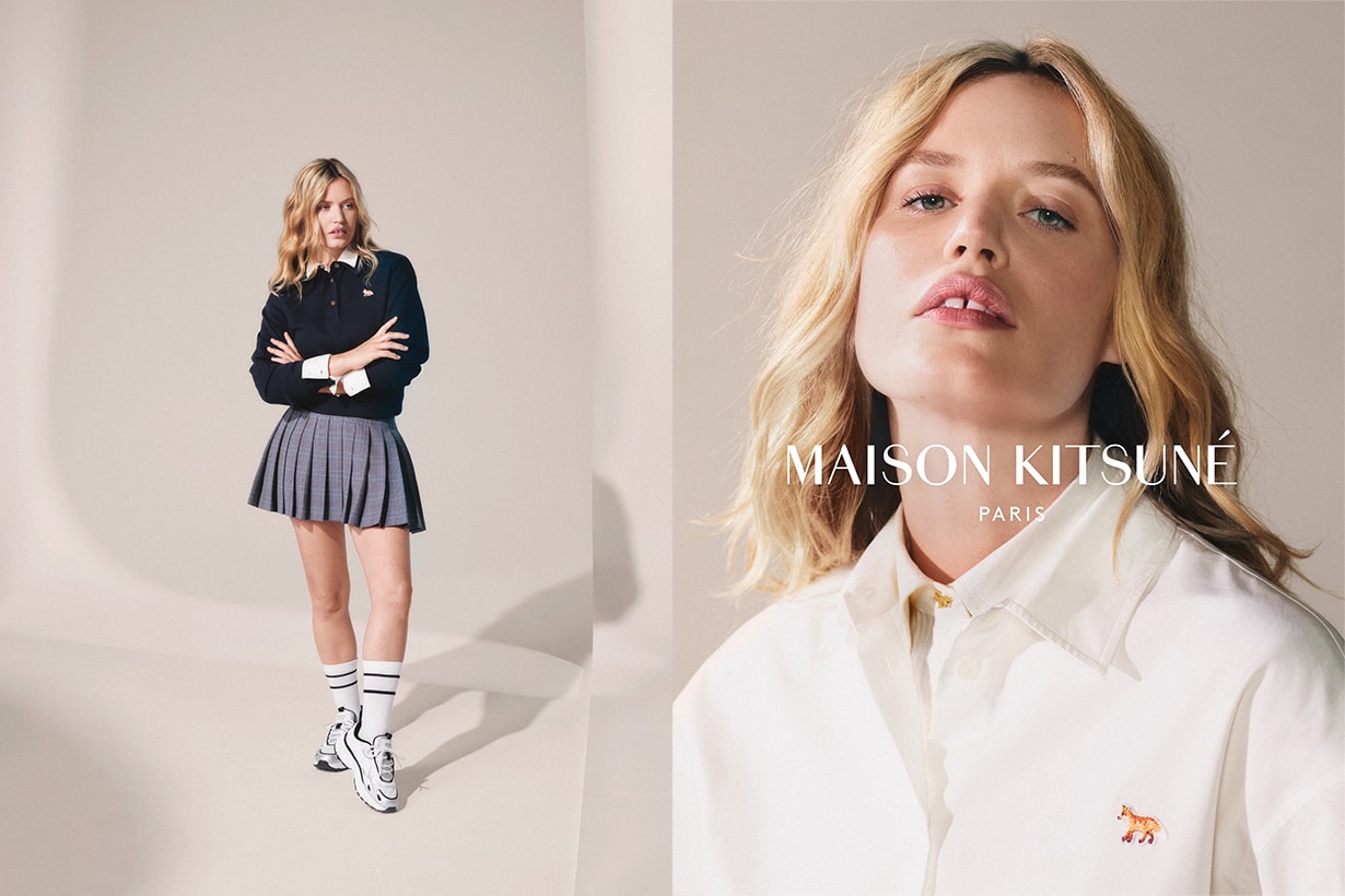 Maison Kitsuné Baby Fox Georgia May Jagger 2025 fall winter