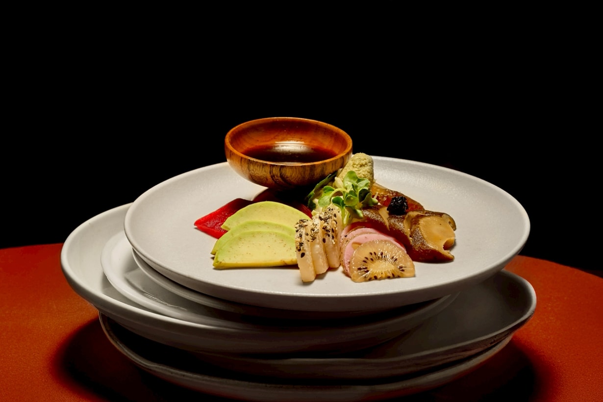 Culinary Class Wars lim_stargram buto taiwan sung limited collaration menu vege sashimmi