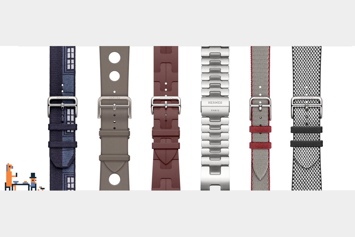 Hermès Apple Watch 2025 new straps bands price design all
