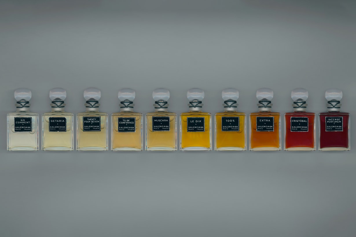 balenciaga Le Dix parfum perfume release Cristóbal legend