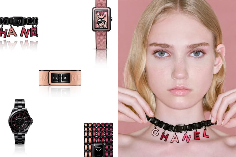 CHANEL 新腕錶 Blush 系列一次看:腕錶染起了紅暈,「黑 + 粉」讓帥女生眼睛一亮!