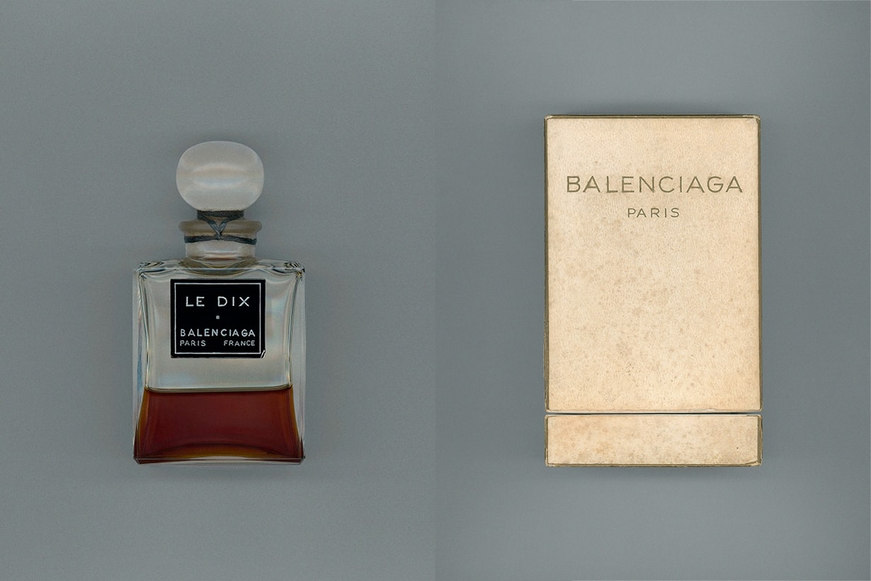 balenciaga Le Dix parfum perfume release Cristóbal legend