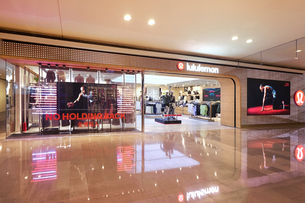 lululemon taipei 101 new re opening store