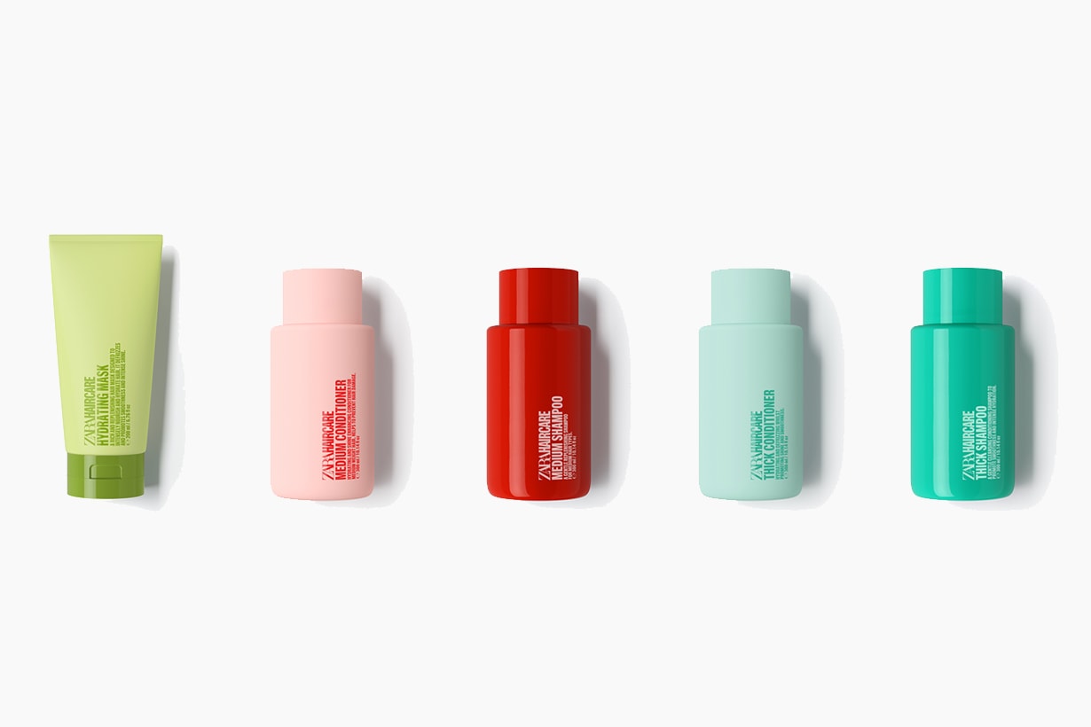 zara hair care release shampoo conditioner
