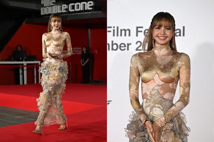 釜山影展神秘嘉賓:艾美獎才剛結束,演員 Lisa 穿上高訂禮服... 再次殺光紅毯底片!