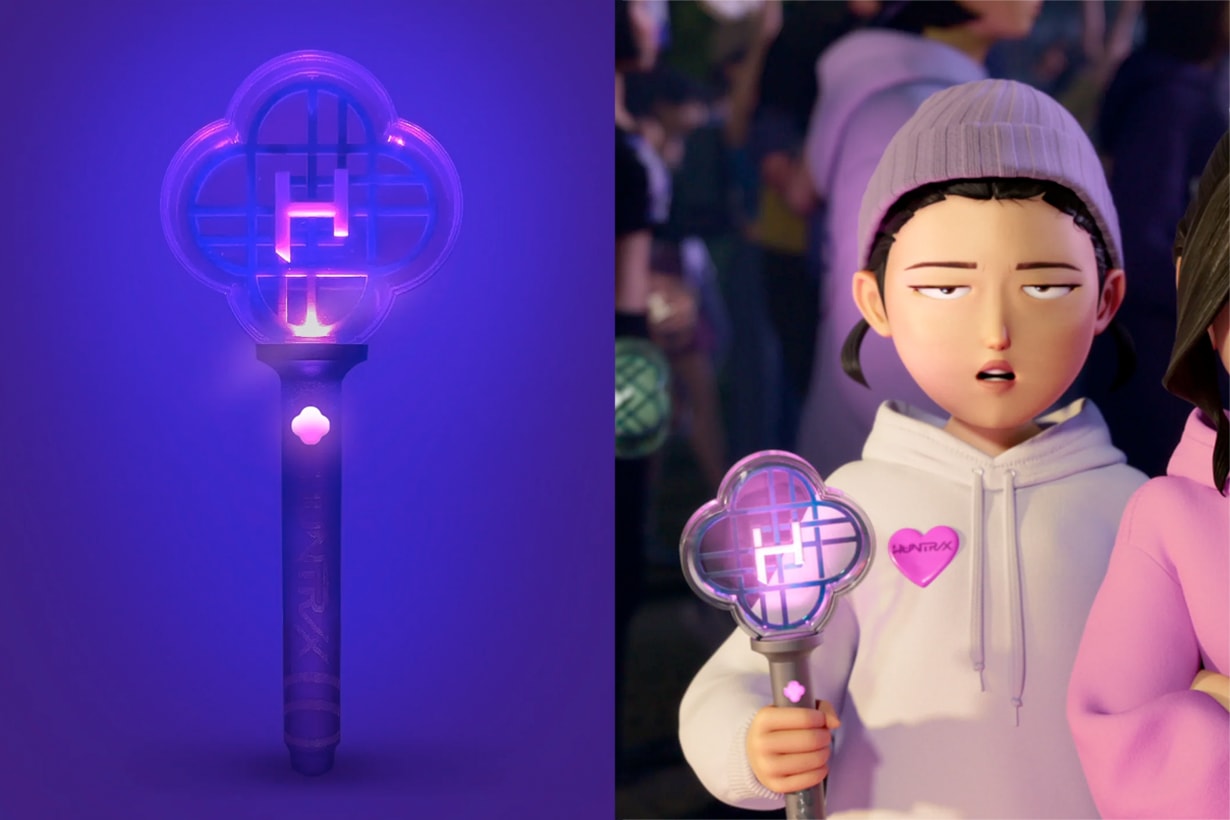 kpop demon hunters Huntr/x Saja Boyz Light Stick