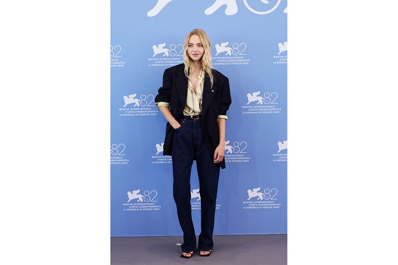 Amanda Seyfried Julia Roberts venice same outfit versace story reason