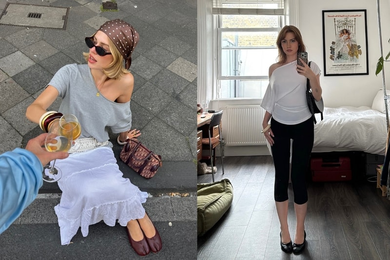 勾勒出鎖骨的性感線條：明星到時尚博主都無法抗拒的「露肩上衣」，教你穿出 9 種風格！