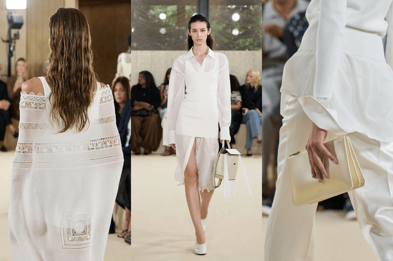 #NYFW：蕾絲、毛邊、輕盈步伐...Toteme 2026 春夏從容優雅的模樣，就是女生們嚮往的樣子！