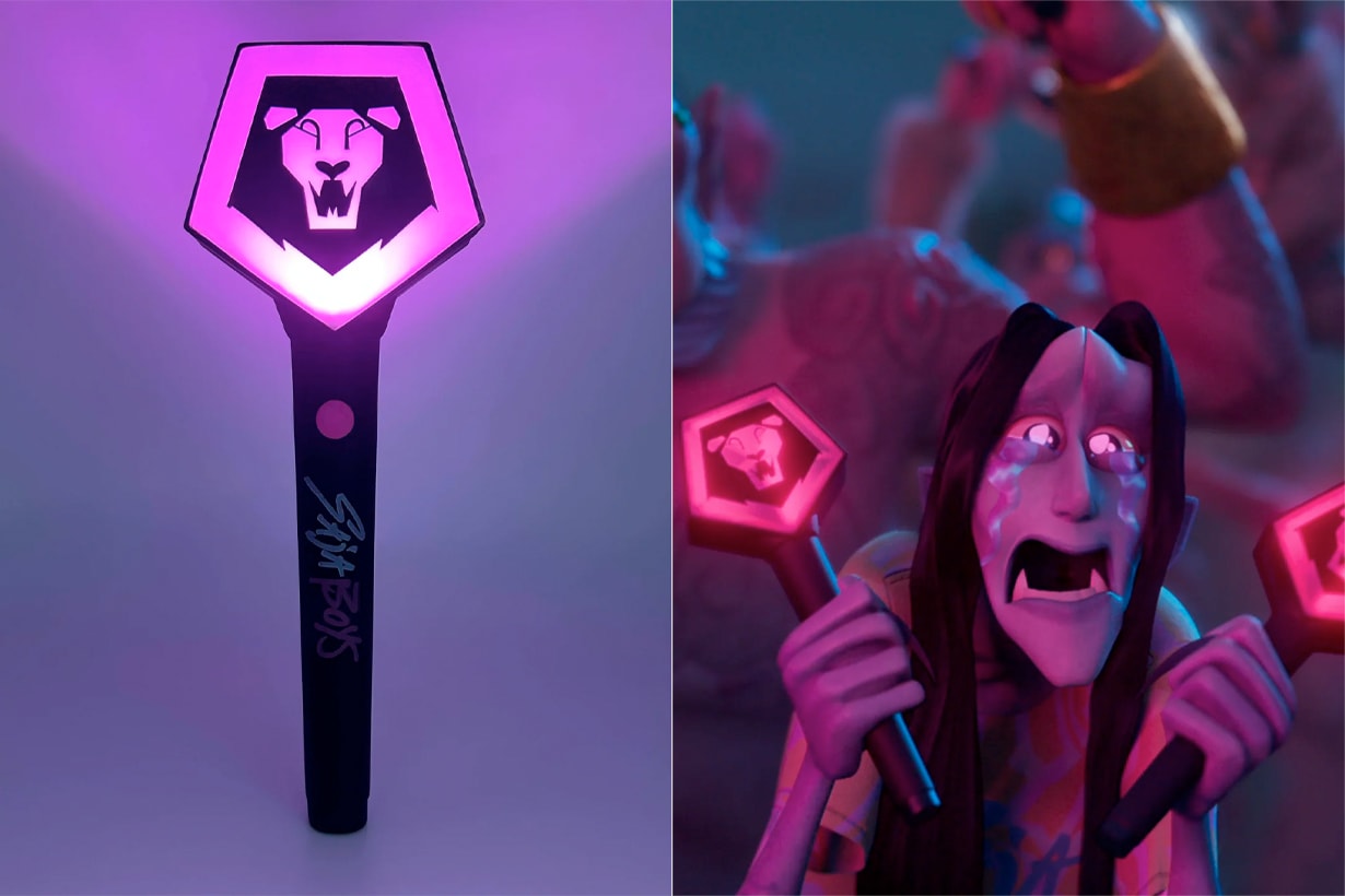kpop demon hunters Huntr/x Saja Boyz Light Stick