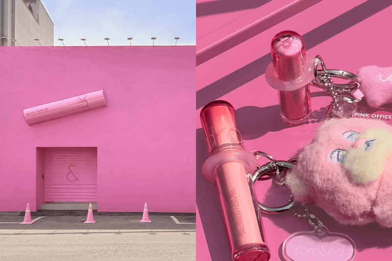 限定品項一次看：rom&nd 把韓國聖水「PINK OFFICE」快閃店搬到台北了！