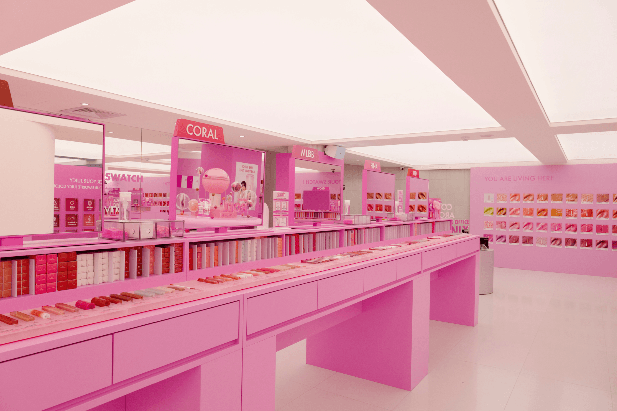romand Korean Makeup Pop-up store Taipei