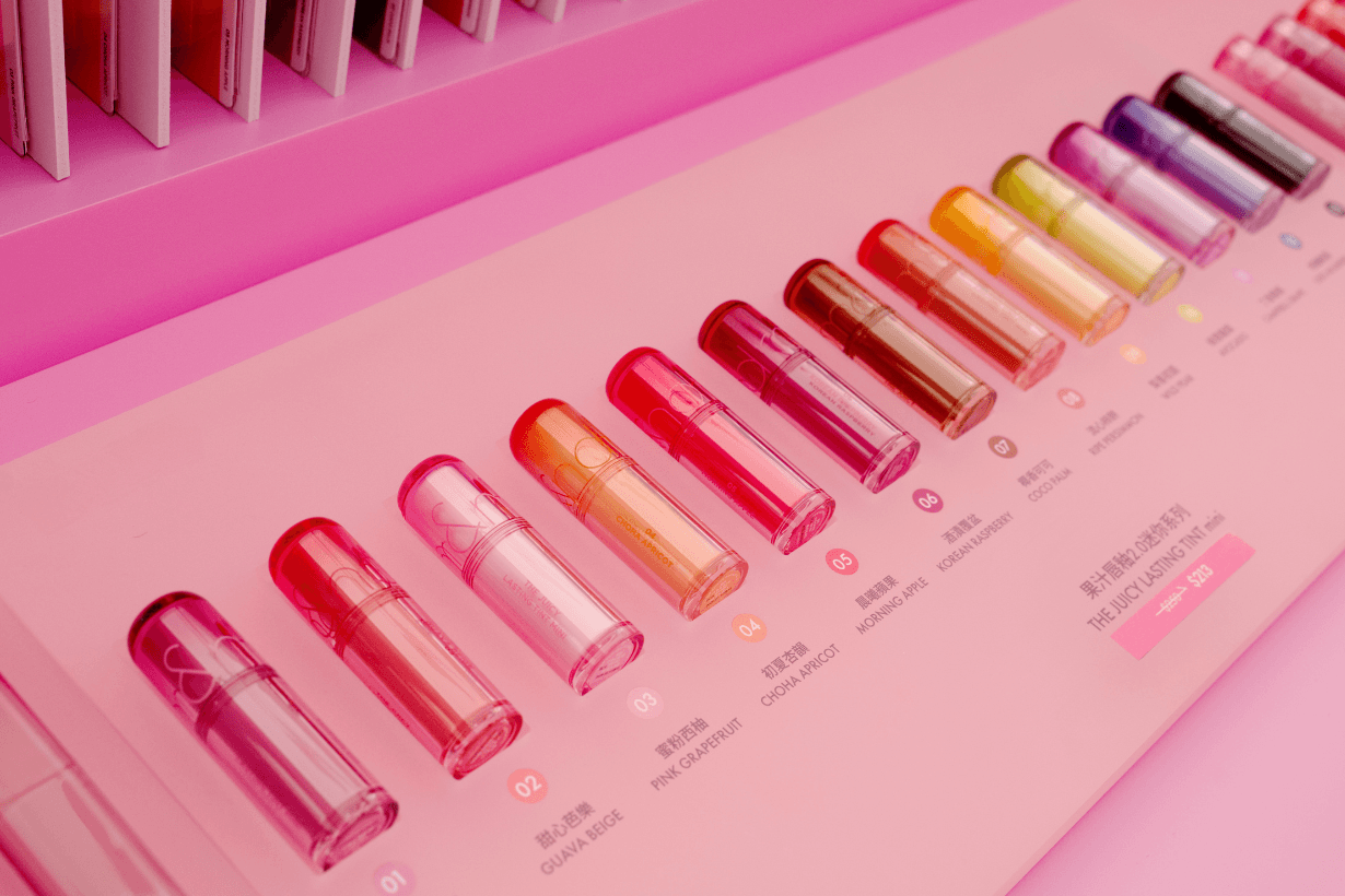 romand Korean Makeup Pop-up store Taipei