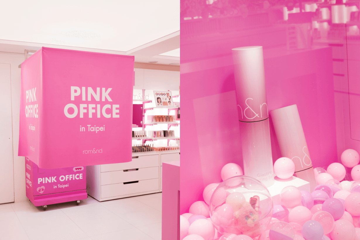 romand Korean Makeup Pop-up store Taipei