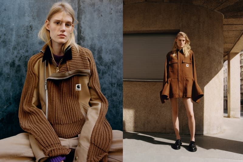 sacai x Carhartt WIP 聯乘第三彈，型格女生搶著買！