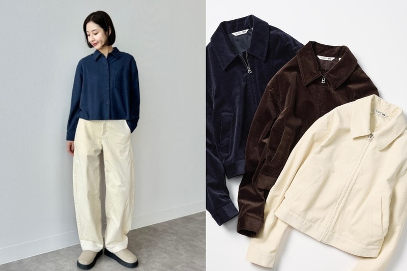 UNIQLO X COMPTOIR DES COTONNIERS 3 款必入：燈芯絨單品時髦又高級！