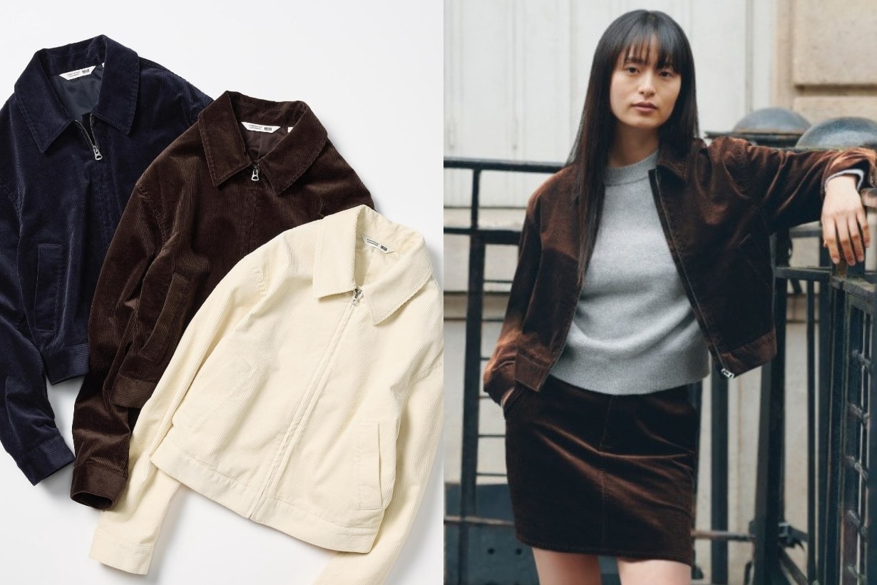 UNIQLO X COMPTOIR DES COTONNIERS 3 款必入：燈芯絨單品時髦又高級！