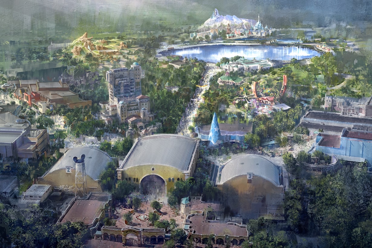 paris disneyland Adventure World frozen new themed area everything detail