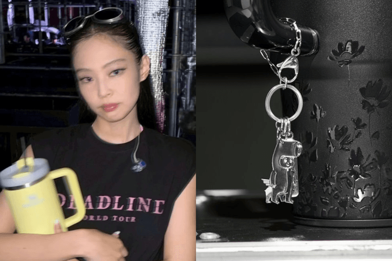 又被這一波燒到:JennieX Stanley 聯名水壺質感細節超美,新吊飾居然是「卡皮巴拉妮」!
