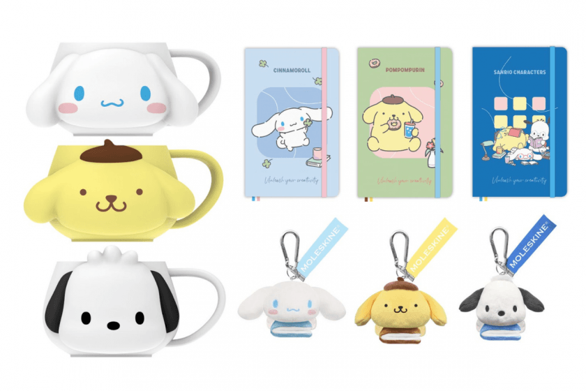 7-11 被三麗鷗家族攻陷!超夯「曬黑系列盲盒」必收,「MoleskineXSanrio 聯名」根本錢包殺手!