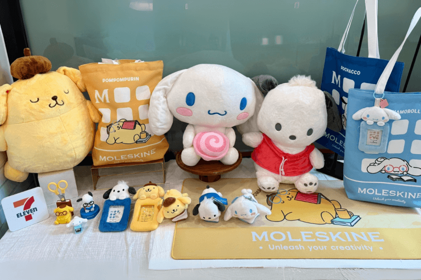 7-11 被三麗鷗家族攻陷!超夯「曬黑系列盲盒」必收,「MoleskineXSanrio 聯名」根本錢包殺手!