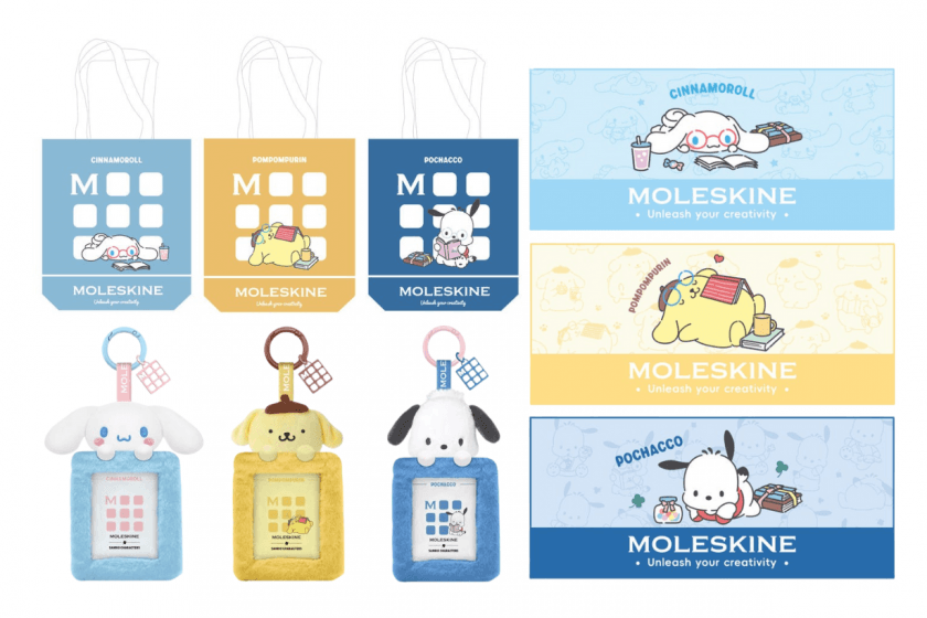 7-11 被三麗鷗家族攻陷!超夯「曬黑系列盲盒」必收,「MoleskineXSanrio 聯名」根本錢包殺手!