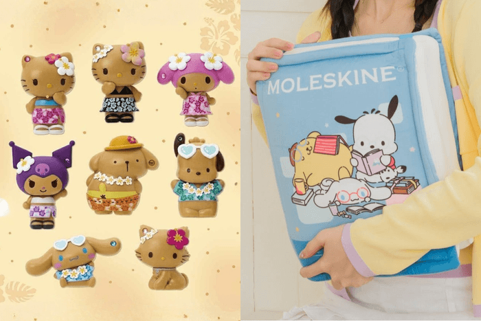 7-11 被三麗鷗家族攻陷:超夯「曬黑系列盲盒」必收,「MoleskineXSanrio 聯名」根本錢包殺手!