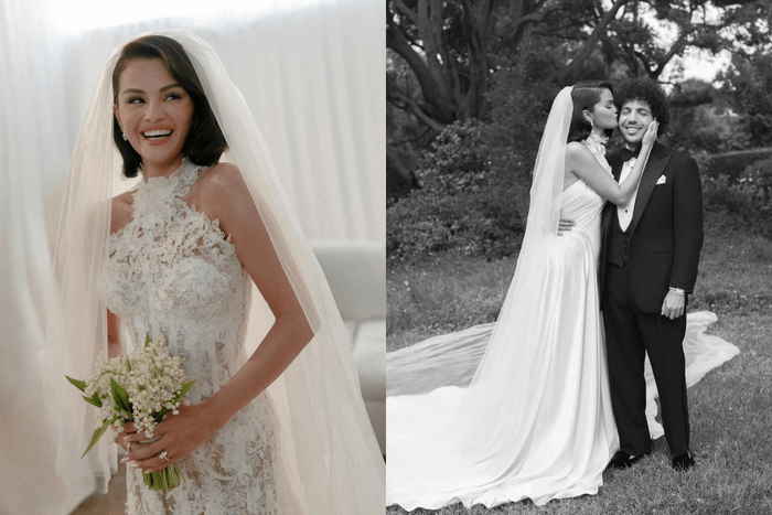 幸福新娘登場:Selena Gomez 曬出超甜婚紗照,藏在絕美禮服裡的小巧思太浪漫!