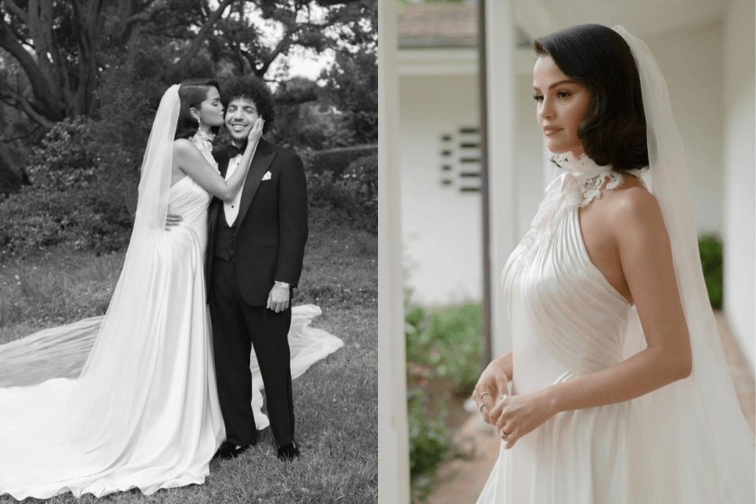 幸福新娘登場:Selena Gomez 曬出超甜婚紗照,藏在絕美禮服裡的小巧思太浪漫!