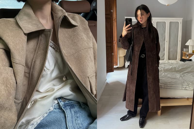 秋冬季的麂皮大衣很帥氣，但該選哪些款式？參考時尚女生身上的這 3 款，跟著入手就不會出錯！