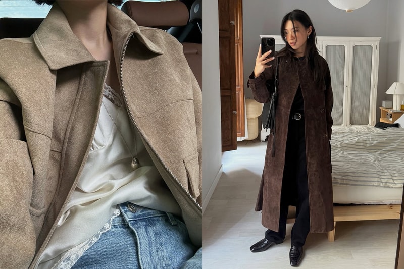 秋冬季的麂皮大衣很帥氣，但該選哪些款式？參考時尚女生身上的這 3 款，跟著入手就不會出錯！