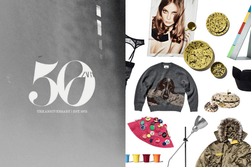 ZARA 50 週年大玩跨界聯名：與 50 位業內大咖打造限定系列，Pat McGrath、Kate Moss 都來了！