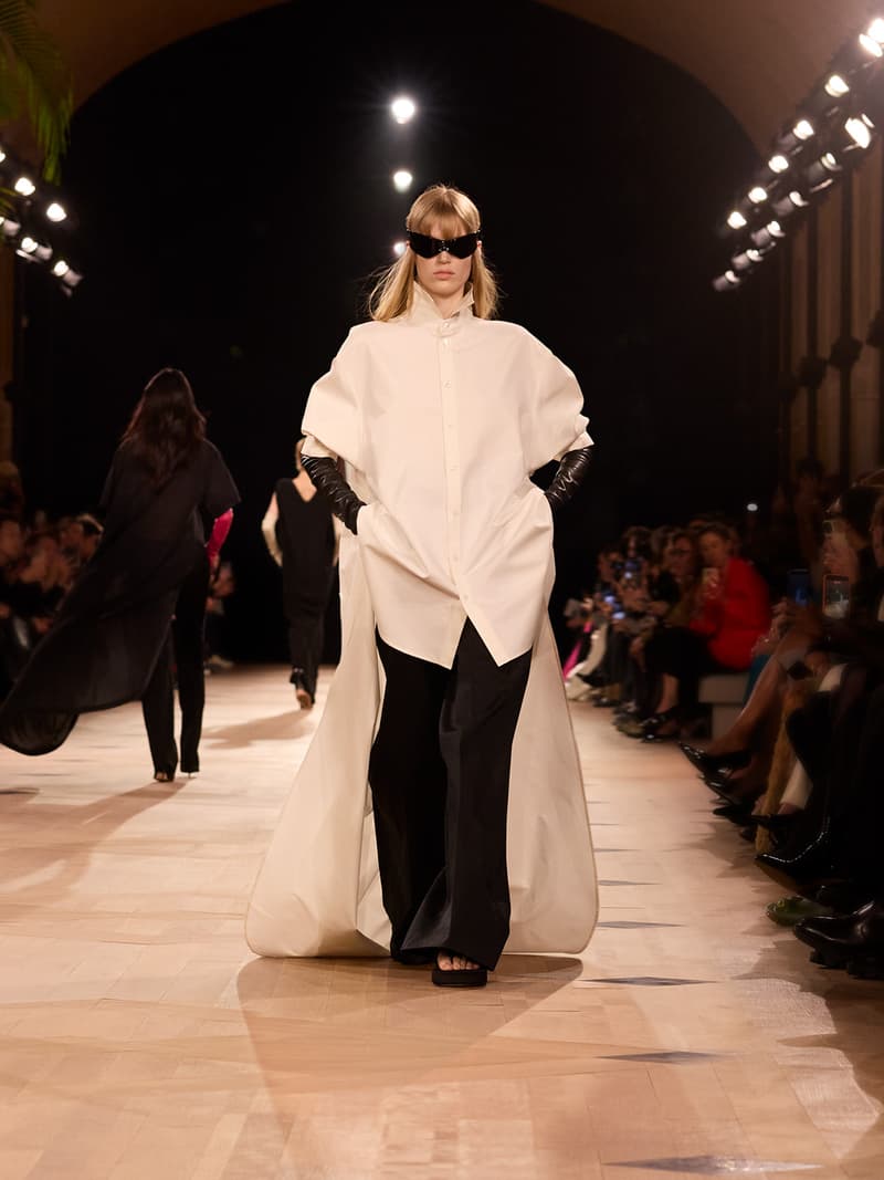 balenciaga Pierpaolo Piccioli first 2026 spring summer show highlight runway looks