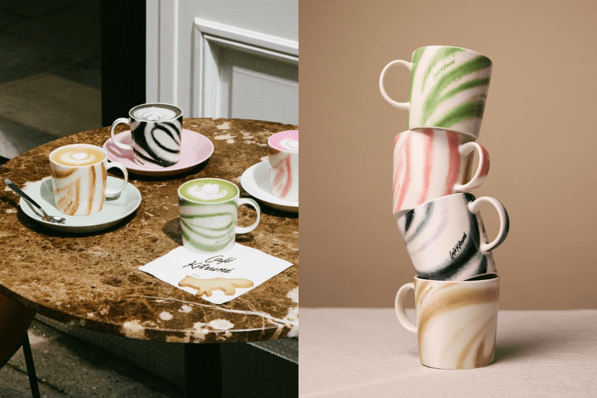 Cafe Kitsune x Iittala collection Teema mugs