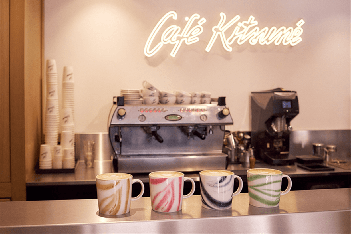 Cafe Kitsune x Iittala collection Teema mugs