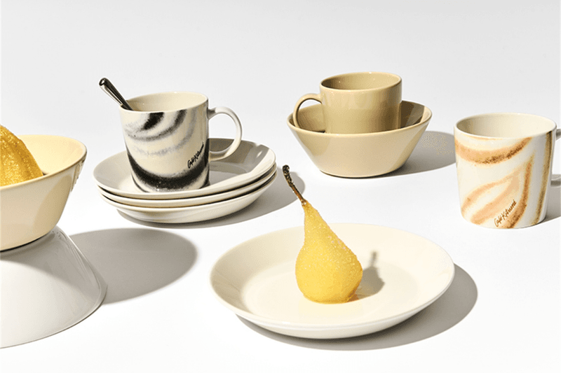 Cafe Kitsune x Iittala collection Teema mugs 