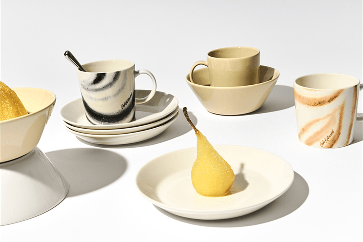 Cafe Kitsune x Iittala collection Teema mugs